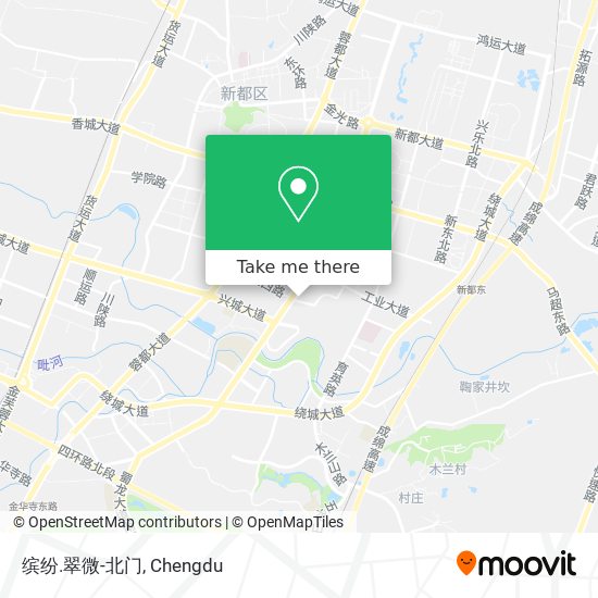 缤纷.翠微-北门 map