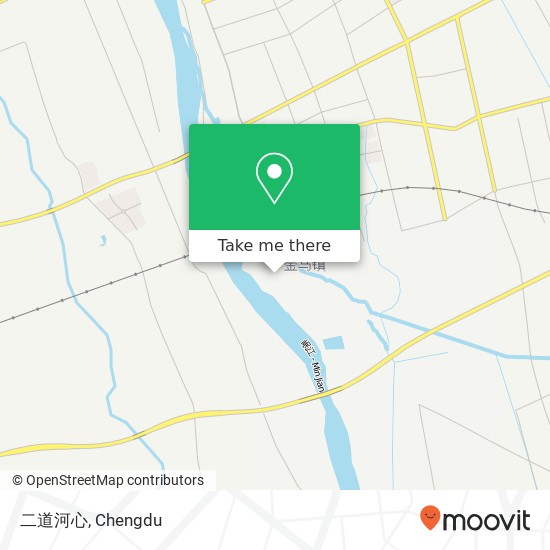 二道河心 map
