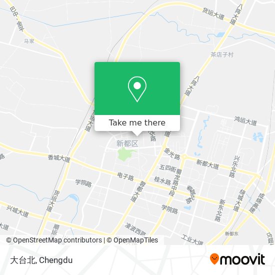 大台北 map