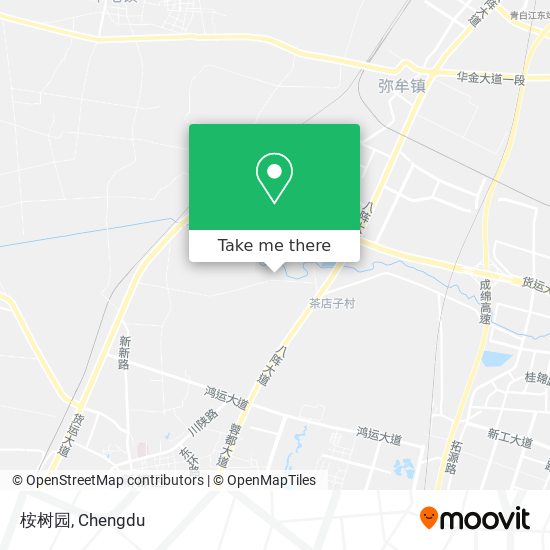 桉树园 map