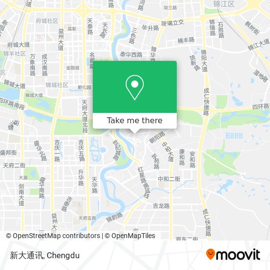 新大通讯 map