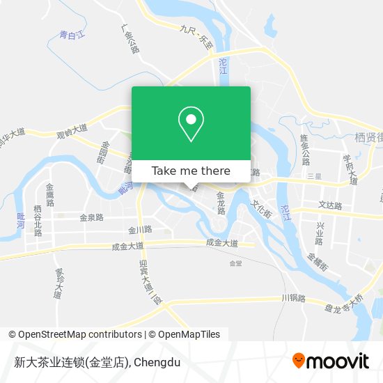 新大茶业连锁(金堂店) map
