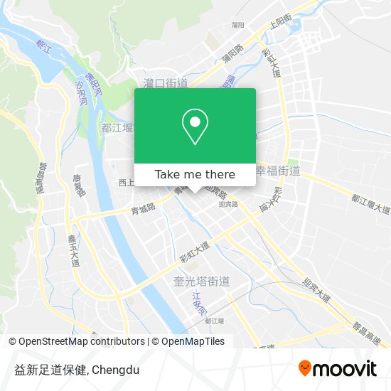 益新足道保健 map