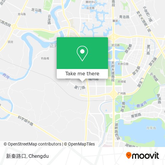 新秦路口 map