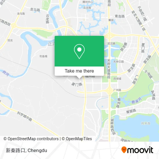 新秦路口 map