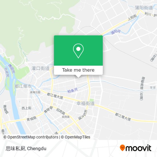 思味私厨 map