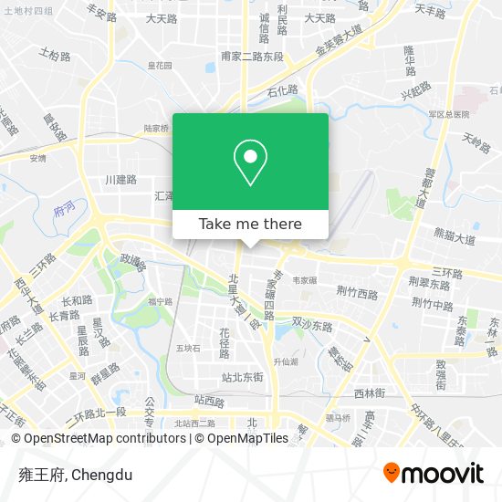 雍王府 map