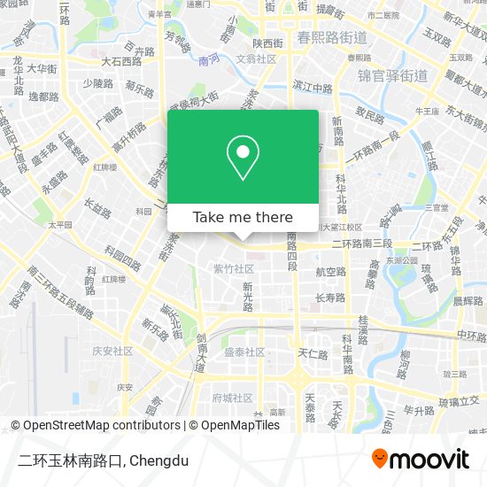 二环玉林南路口 map