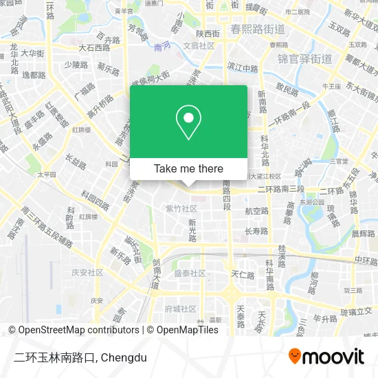 二环玉林南路口 map