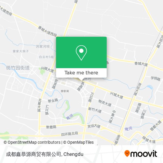 成都鑫恭源商贸有限公司 map