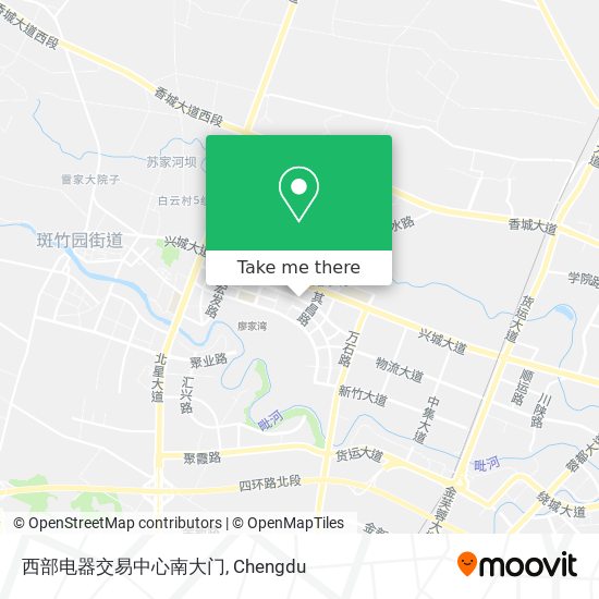 西部电器交易中心南大门 map