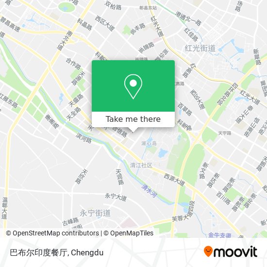 巴布尔印度餐厅 map