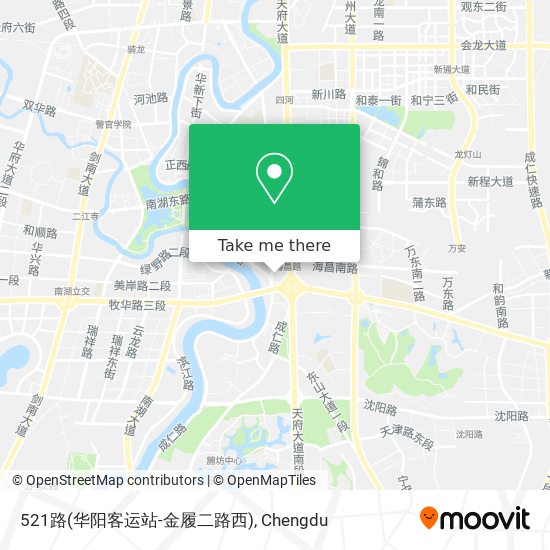 521路(华阳客运站-金履二路西) map