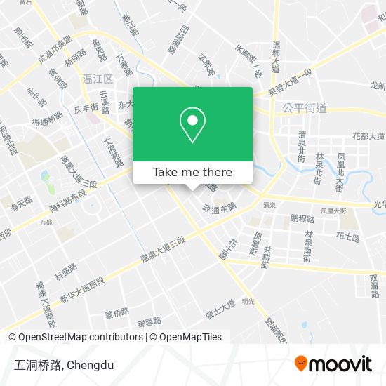五洞桥路 map