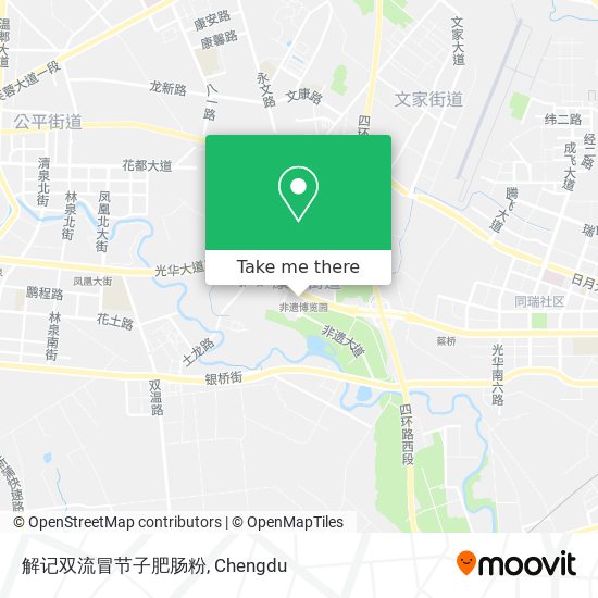 解记双流冒节子肥肠粉 map