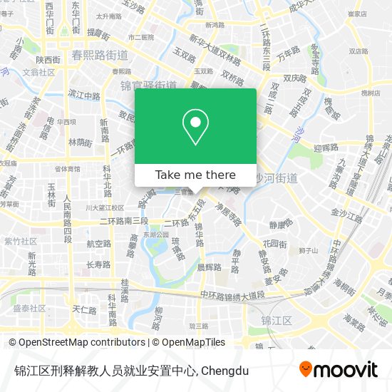 锦江区刑释解教人员就业安置中心 map