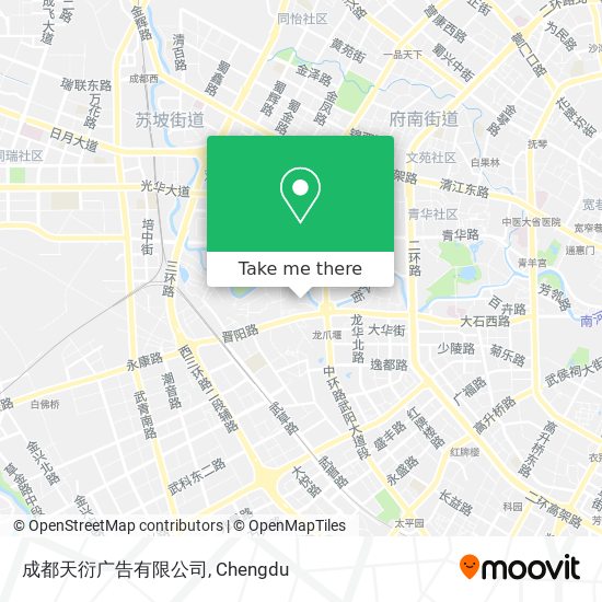 成都天衍广告有限公司 map