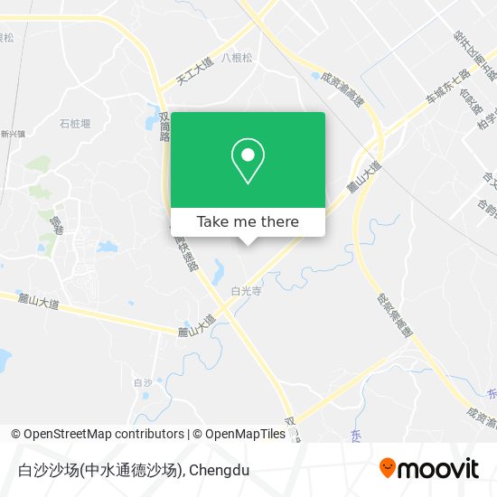 白沙沙场(中水通德沙场) map