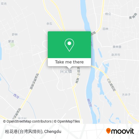 桂花巷(台湾风情街) map