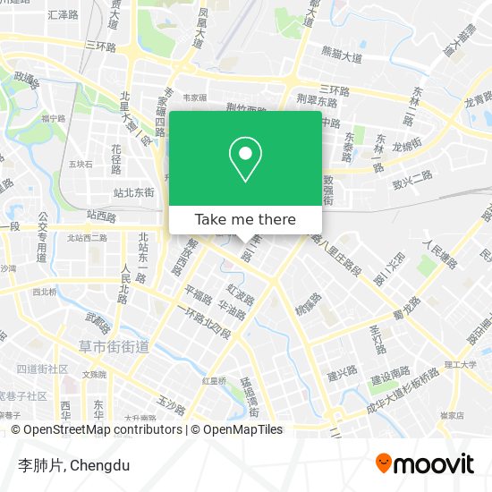 李肺片 map