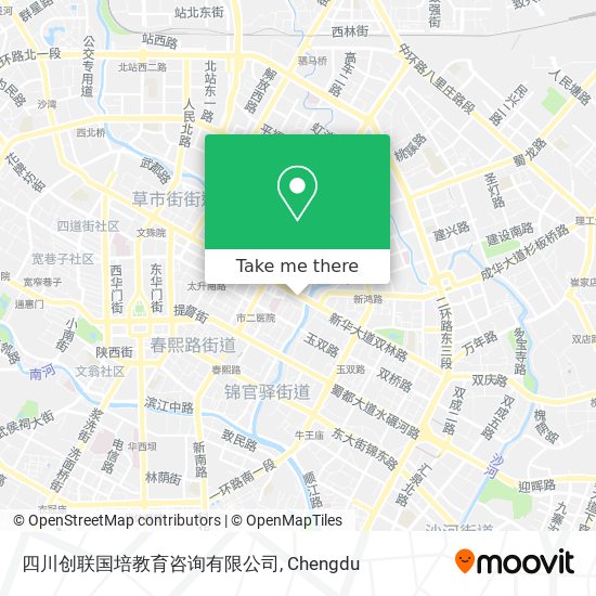 四川创联国培教育咨询有限公司 map