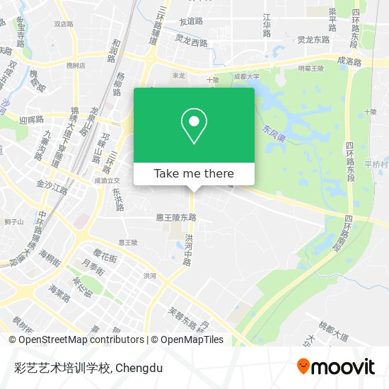 彩艺艺术培训学校 map