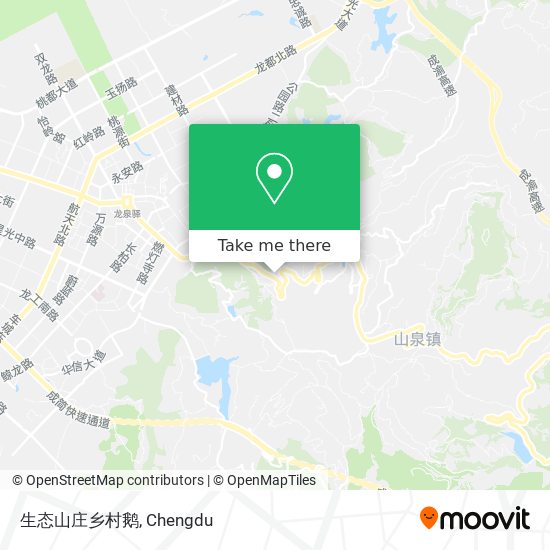 生态山庄乡村鹅 map