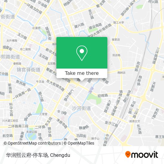 华润熙云府-停车场 map