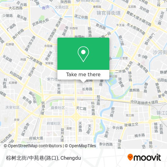 棕树北街/中苑巷(路口) map