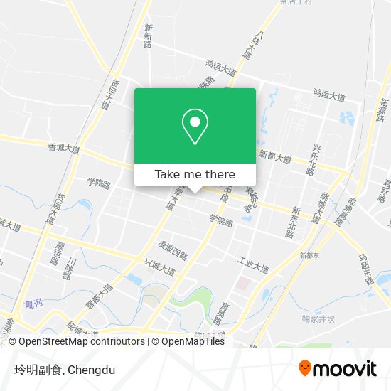 玲明副食 map