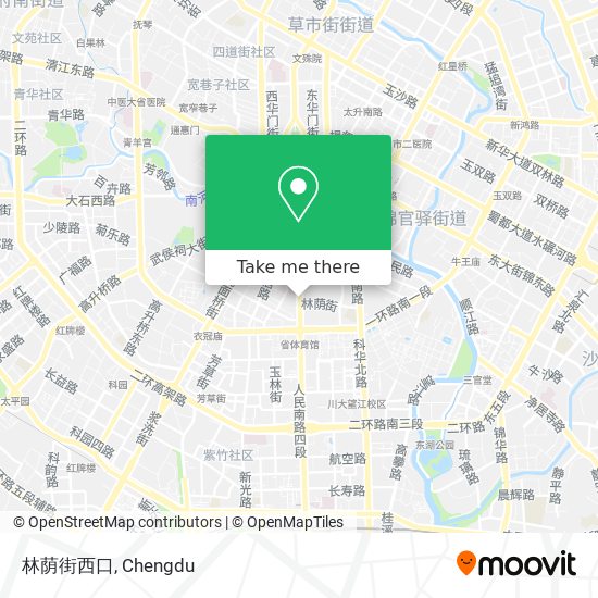 林荫街西口 map