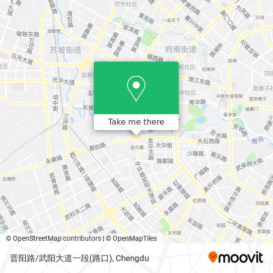晋阳路/武阳大道一段(路口) map
