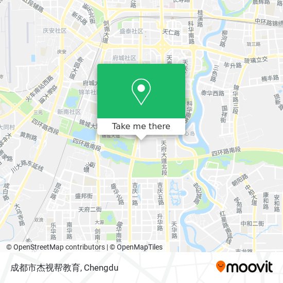 成都市杰视帮教育 map