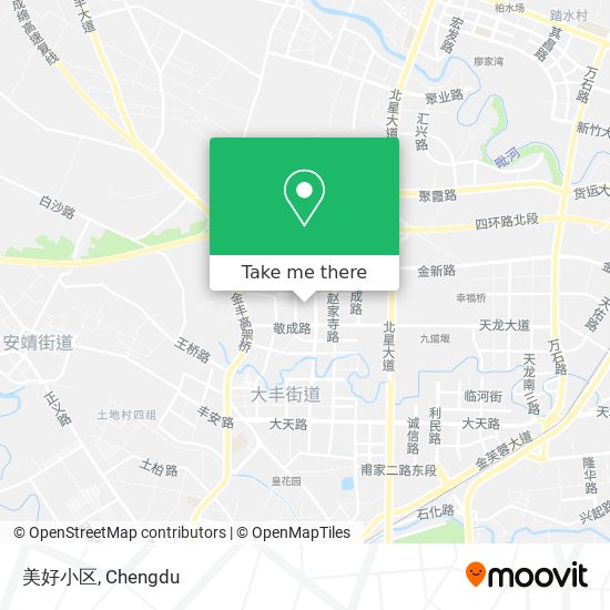美好小区 map