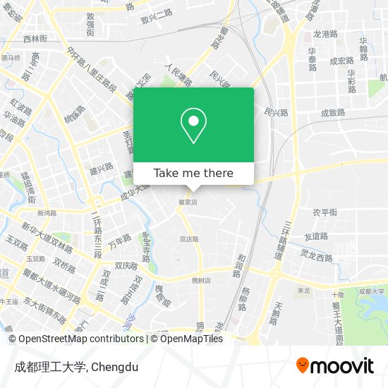 成都理工大学 map