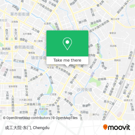 成工大院-东门 map