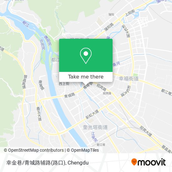 幸金巷/青城路辅路(路口) map
