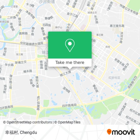 幸福村 map