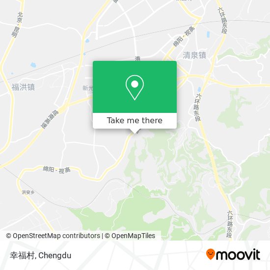 幸福村 map