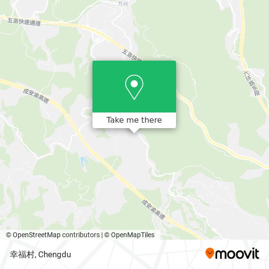 幸福村 map