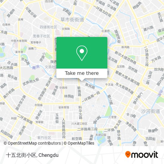 十五北街小区 map