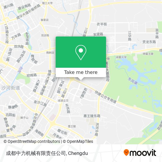 成都中力机械有限责任公司 map