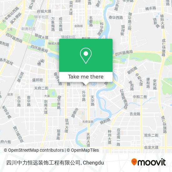 四川中力恒远装饰工程有限公司 map