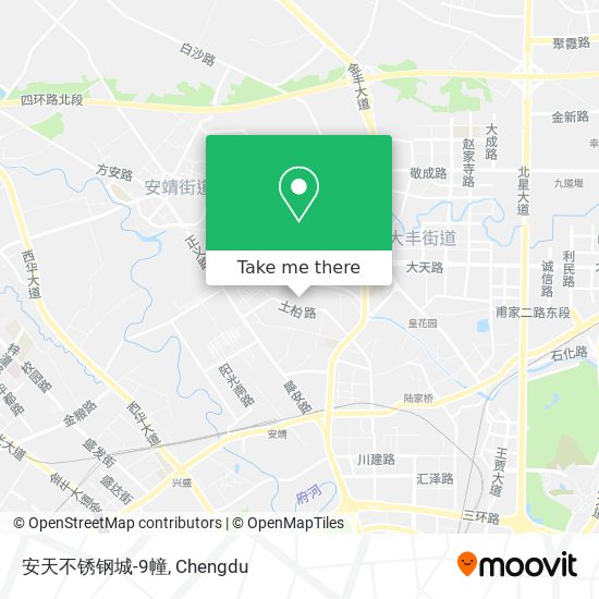 安天不锈钢城-9幢 map