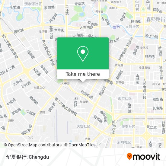 华夏银行 map