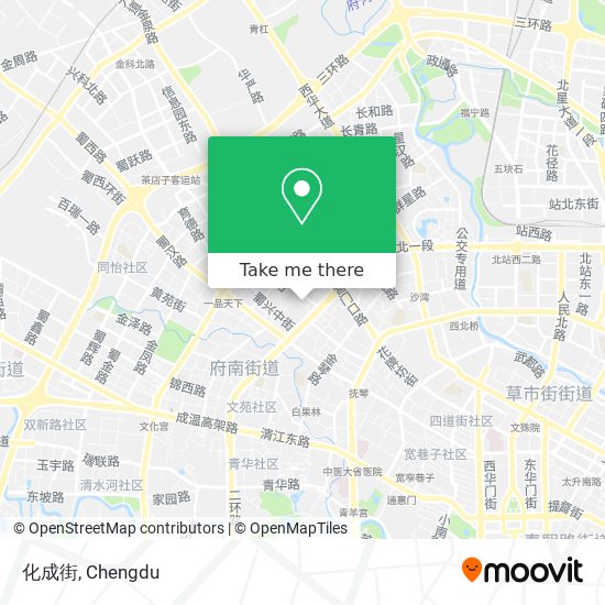 化成街 map