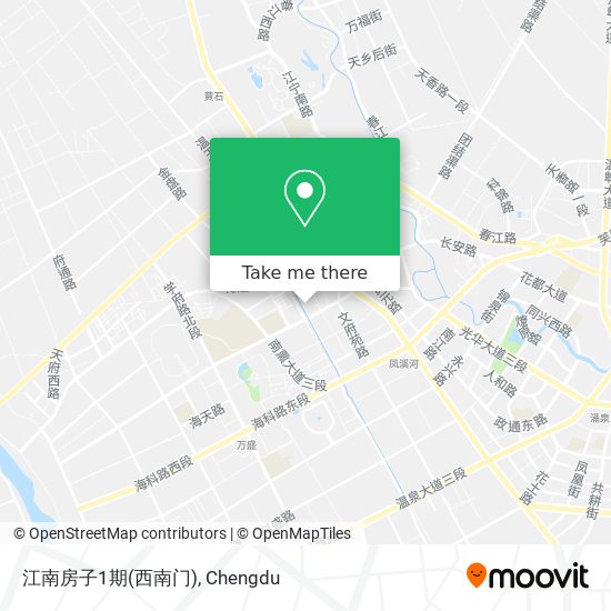 江南房子1期(西南门) map