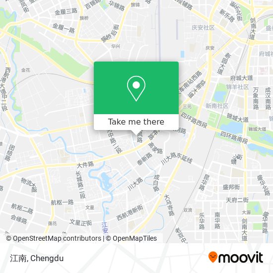 江南 map