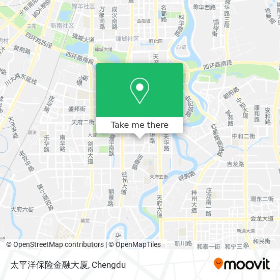 太平洋保险金融大厦 map