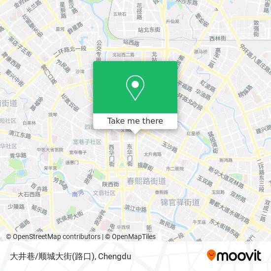 大井巷/顺城大街(路口) map